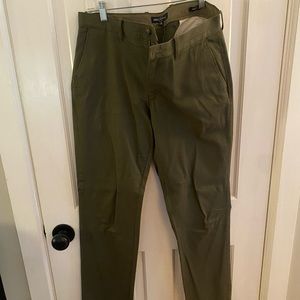 J. Crew Men’s Khaki Dress Pants. Green color.